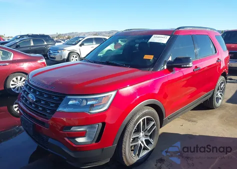 2016 Ford Explorer Sport from USA, damaged, VIN 1FM5K8GT6GGB52876